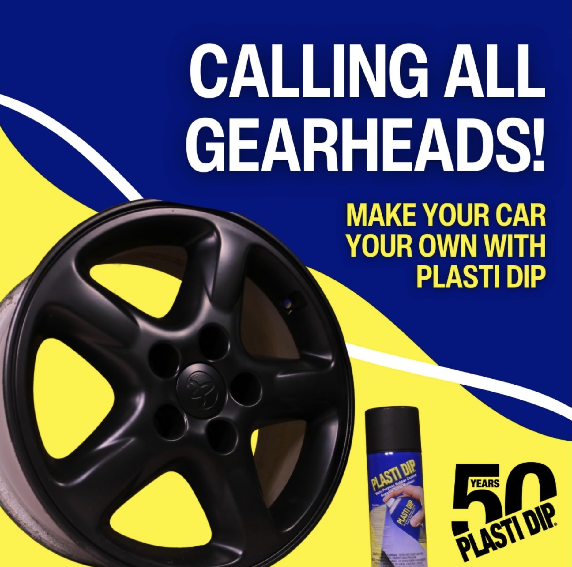 2-pack plastidip rubber coating spray black