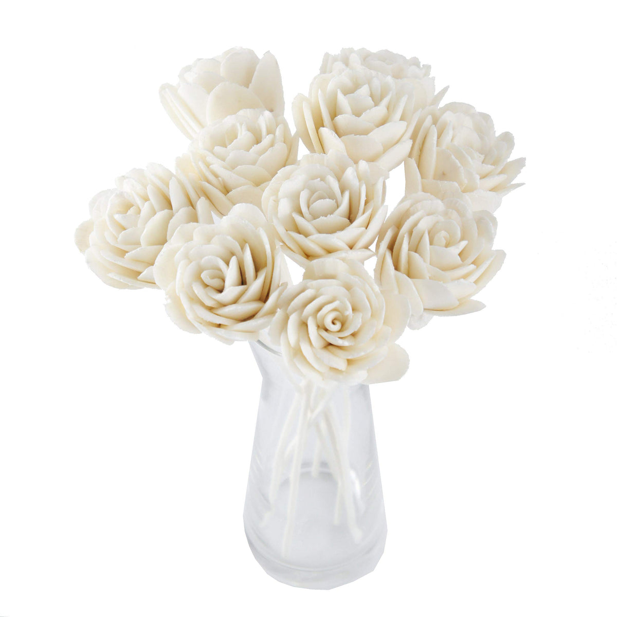 Plawanature Damask Rose Reed Diffuser 10 piece set