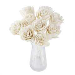 Plawanature Damask Rose Reed Diffuser 10 piece set