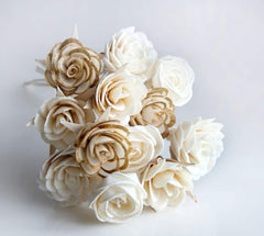 Rose sola wood pieces diffuser set packaging