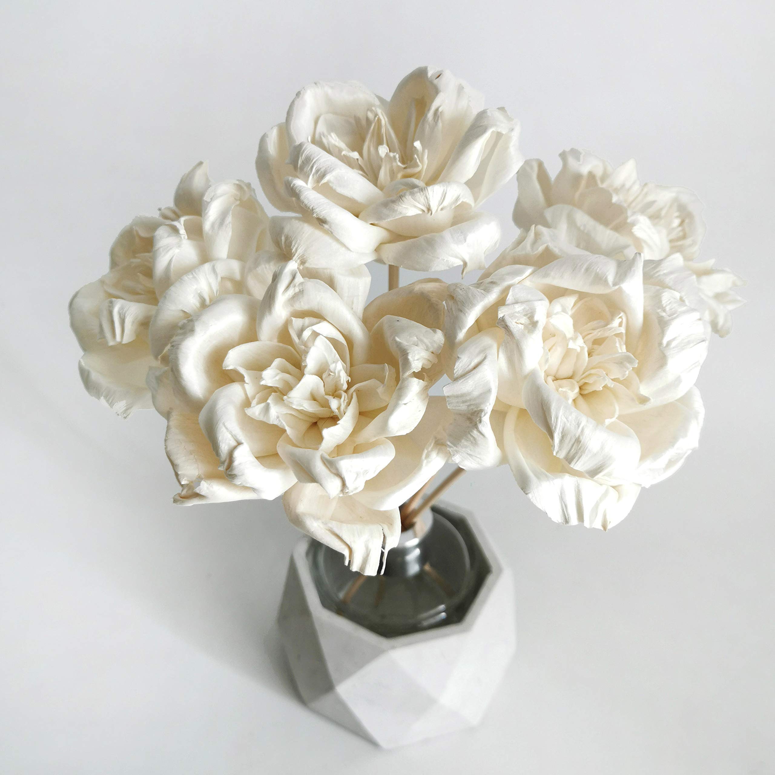 Sesbania wood Sola Flower and reed diffuser component