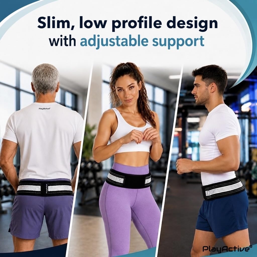 Back and pelvic support belt suitable for men and women