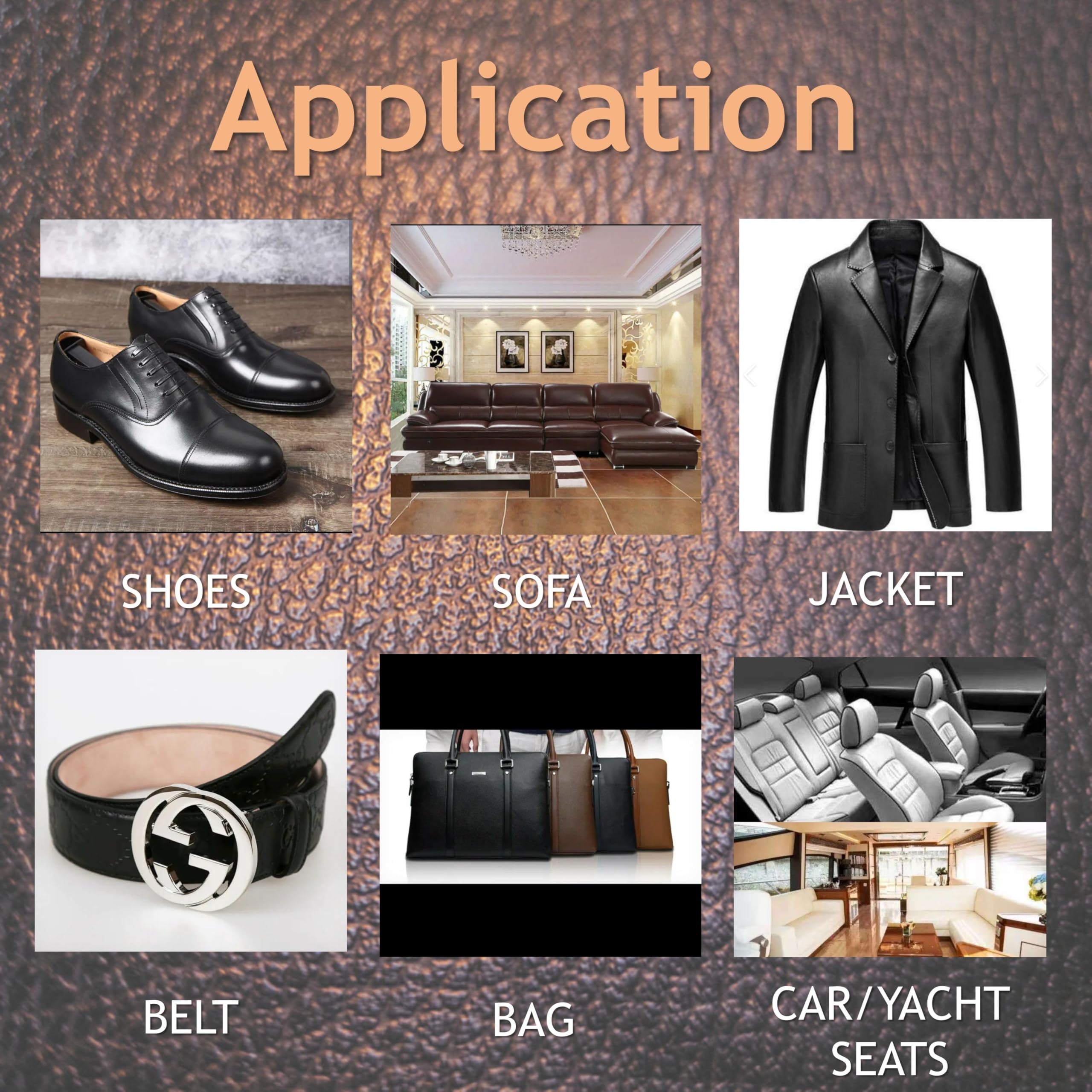 Leather repair tools for tears holes and scratches