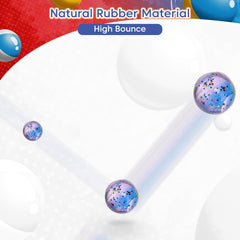 Storage bag included with Pllieay bouncy balls set