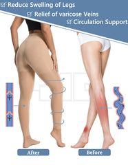 Plus MD 15-20mmhg pantyhose women nude s/m product image close-up
