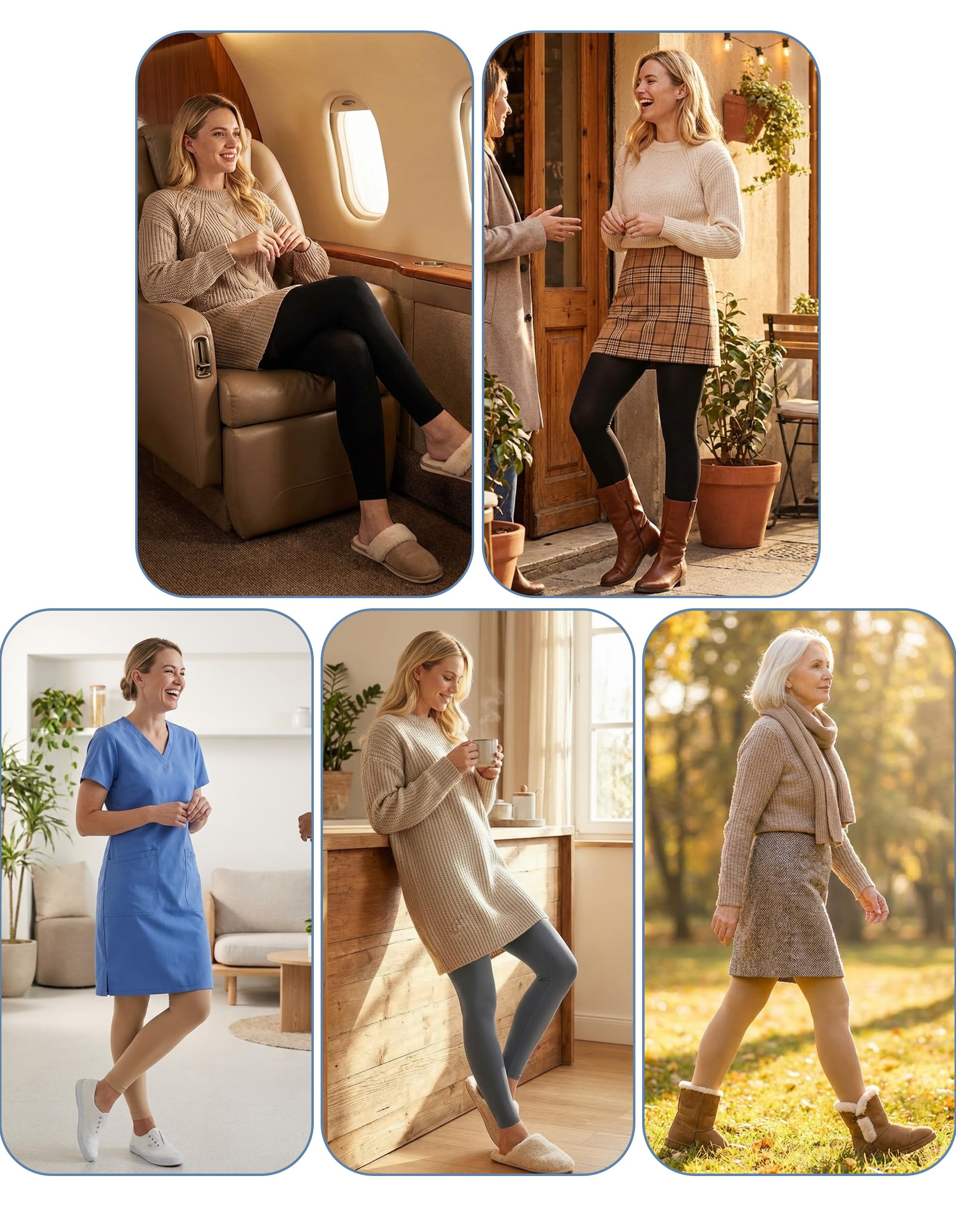 Plus MD pantyhose women nude s/m care instructions included