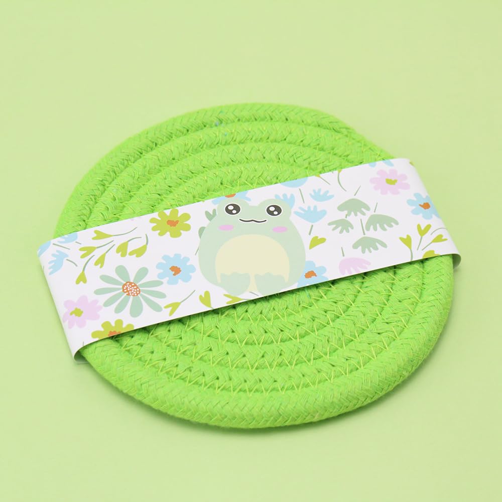 Plush frog with positive card included in gift set