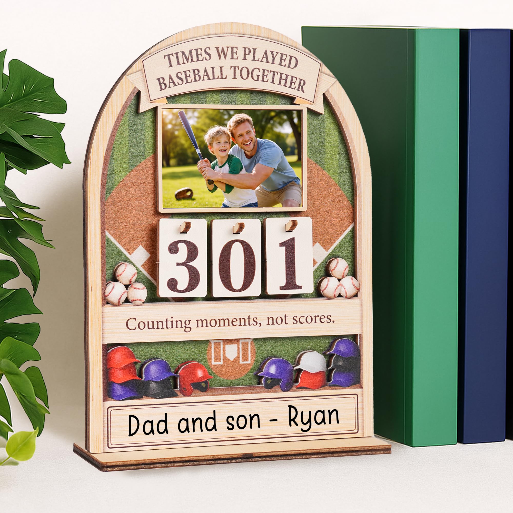 Baseball Dad Gift from Son concept image