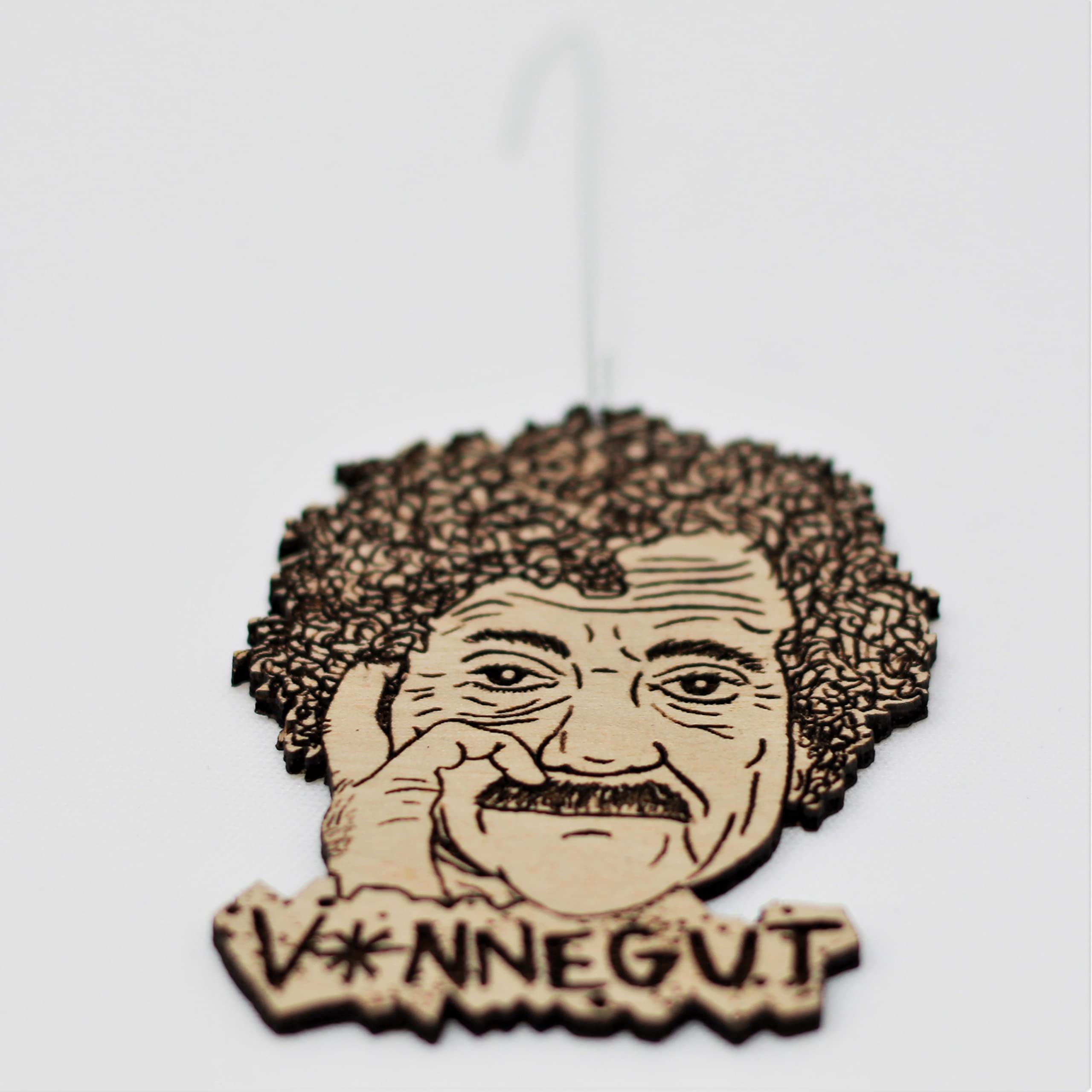 PNW craftsmanship ornament alt text for Vonnegut Wood Christmas Ornament