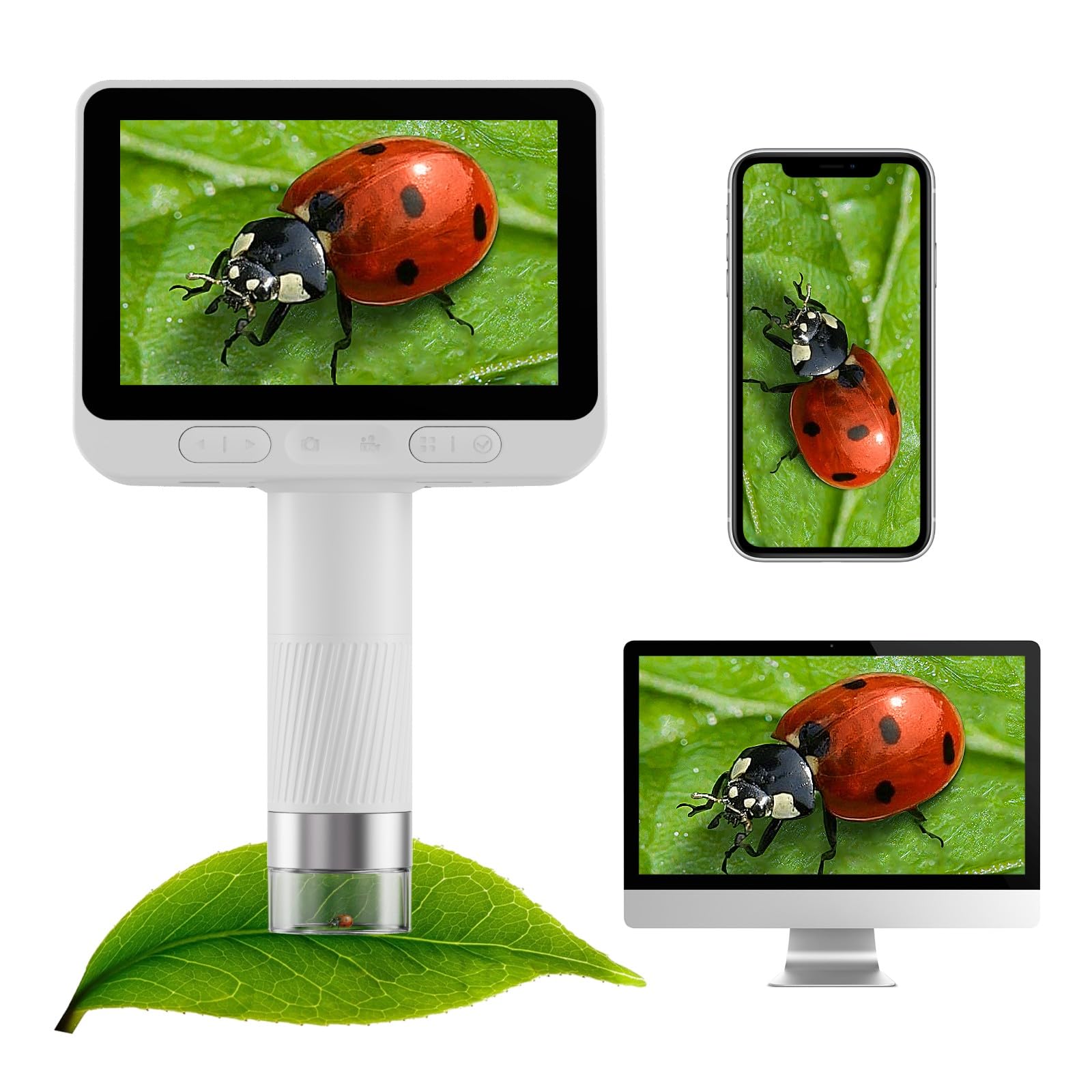 Pocket microscope for kids for on the go learning