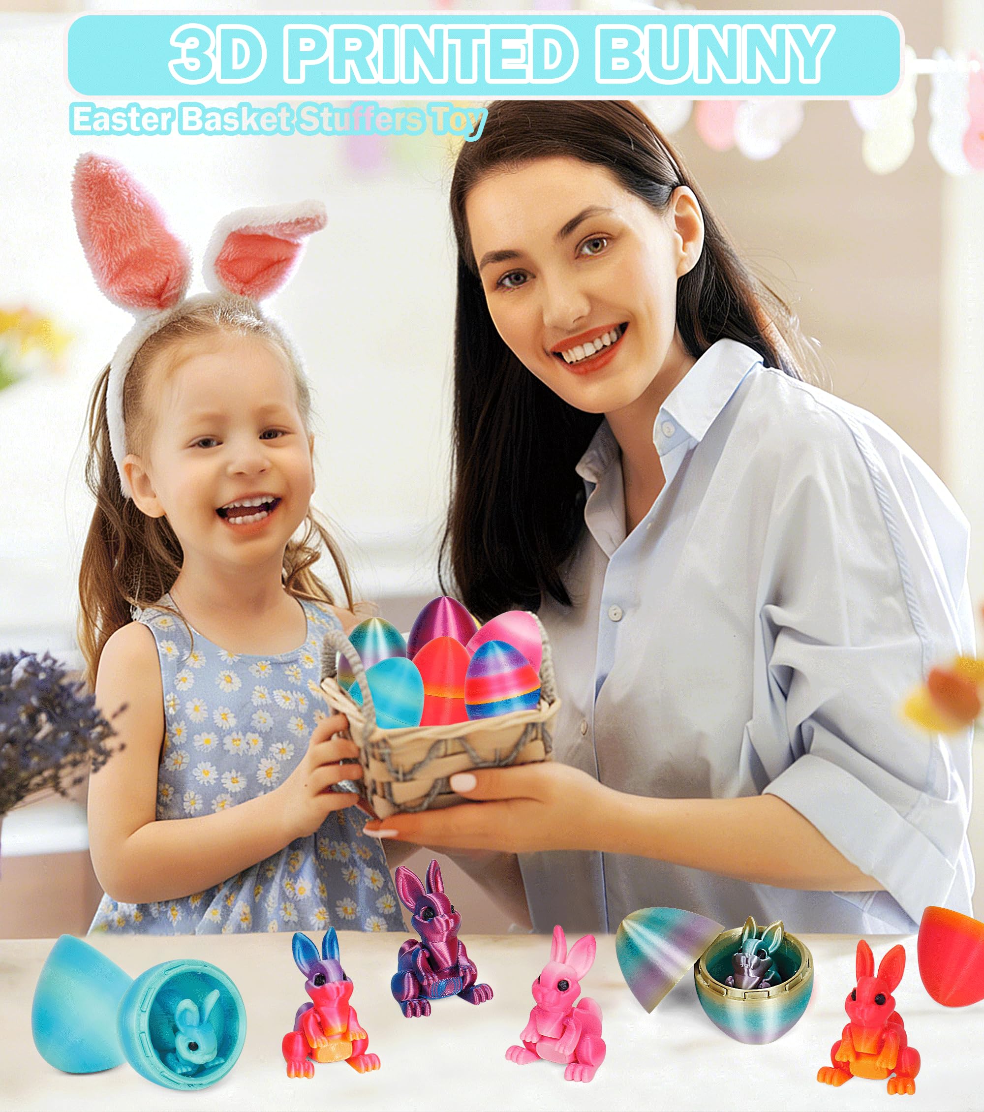 Pocket-sized bunny egg measures 165x122 inches with nested egg
