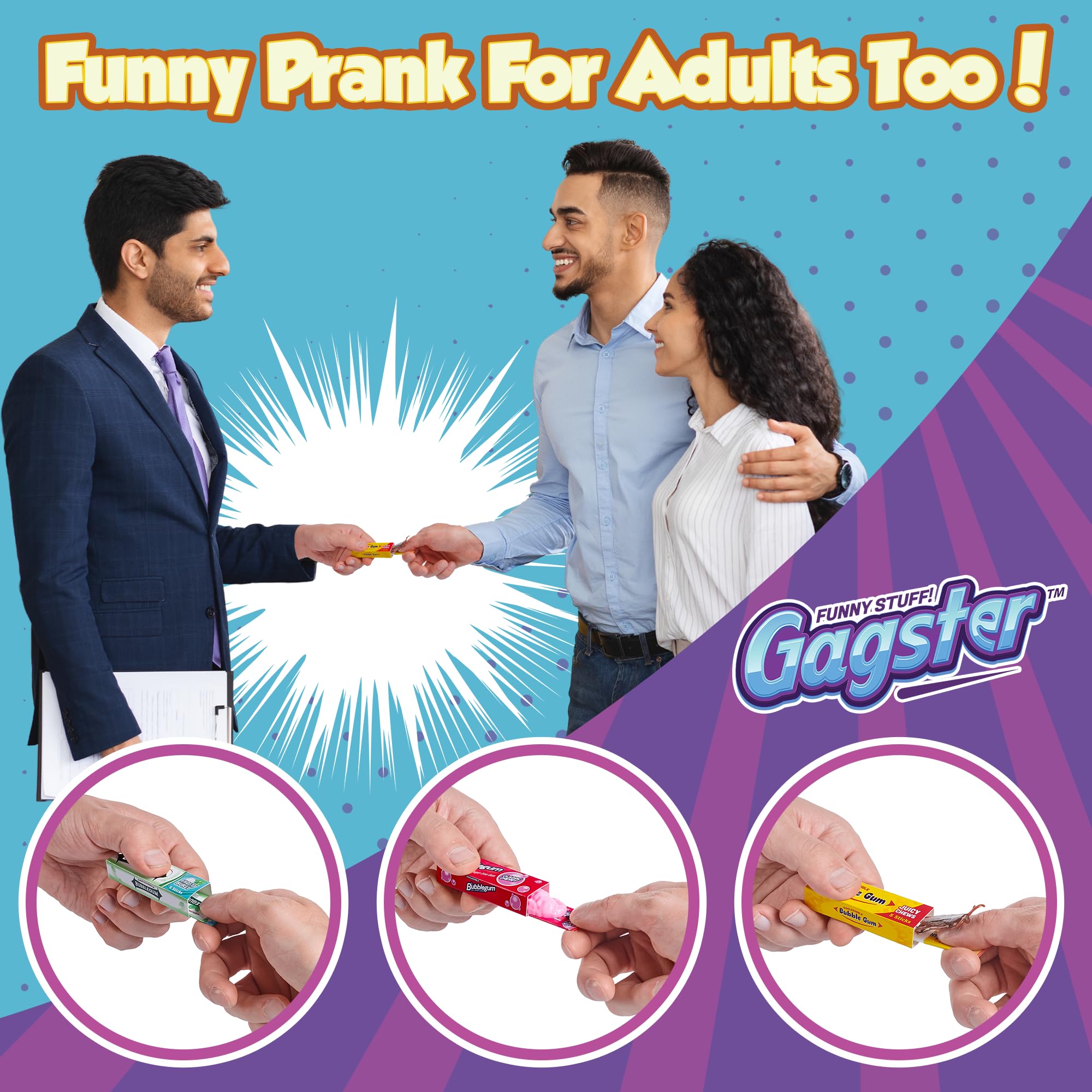 Pocket-sized prank candy from Gagster for on the go