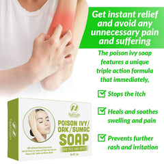 Poison Ivy Soap Bar for itch relief and rashes