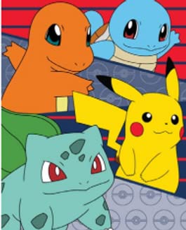 Pokemon Pikachu Silk Touch Throw 40x50 polyester blanket