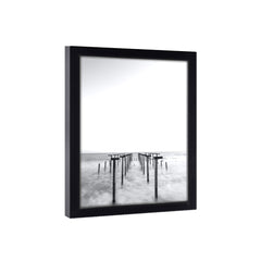 Polished glass front 7x8 frame for photos