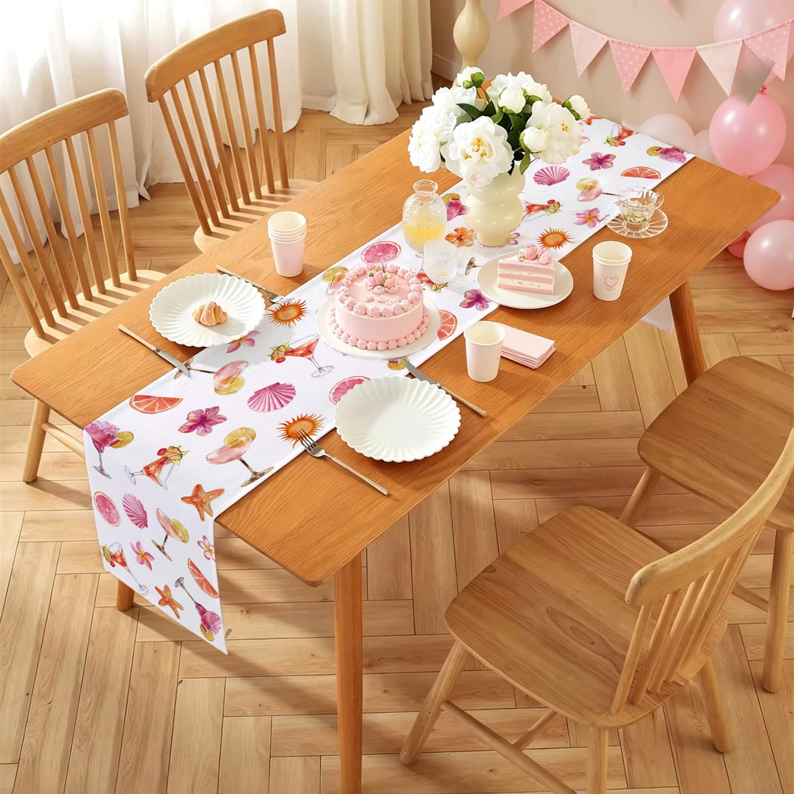 indoor outdoor table runner hafangry design