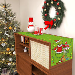 Warm themed print Christmas table runner by FARMNALL