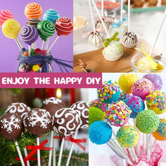 Food grade silicone balloon lollipop mold