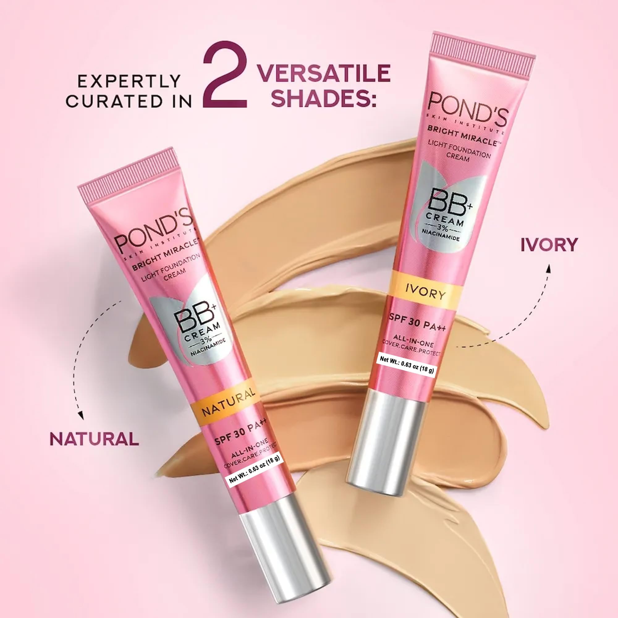 POND'S Bright Miracle BB+ Cream 18 g compact packaging