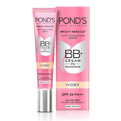 POND'S Bright Miracle BB+ Cream Ivory 18g packaging