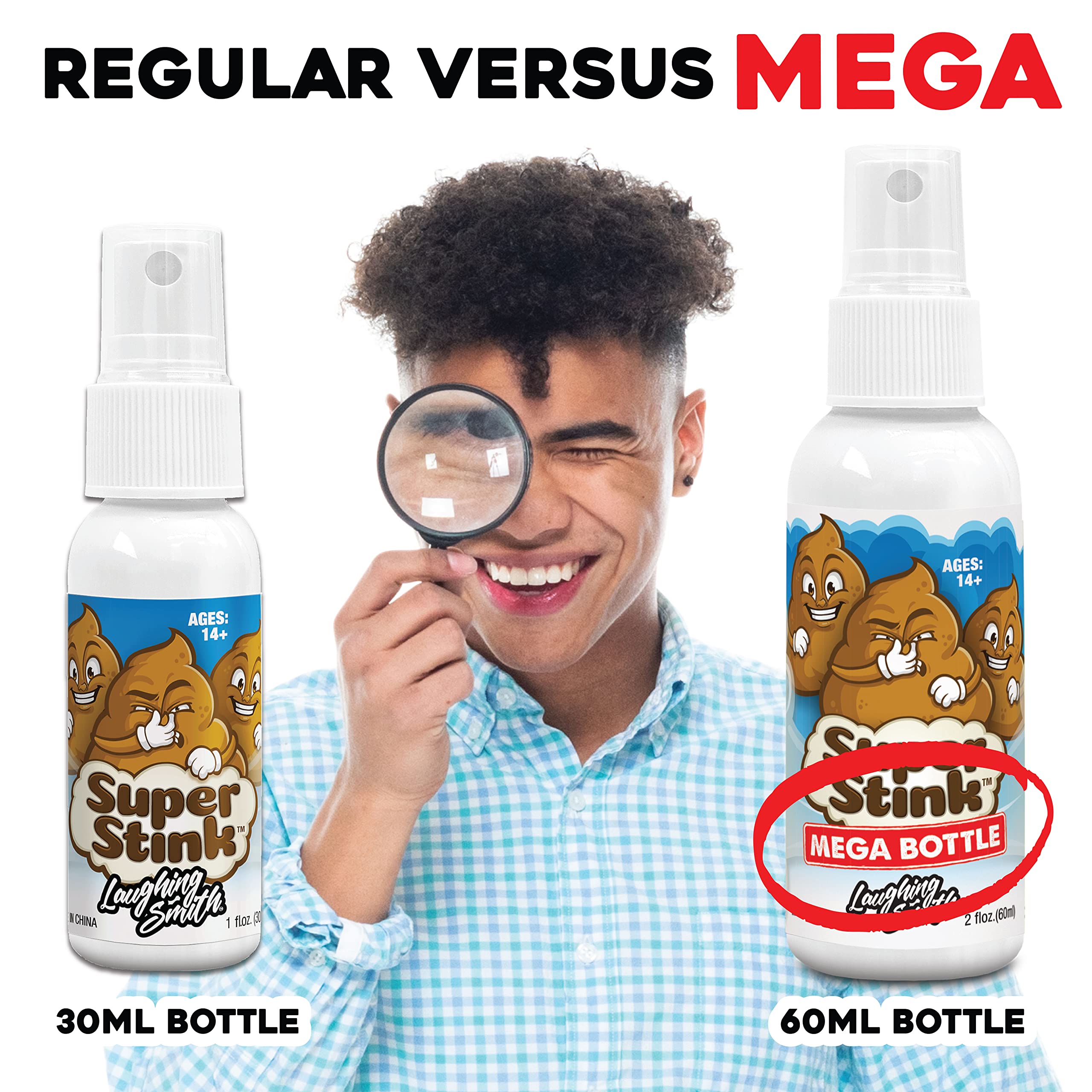 poop smell prank spray 60ml bottle
