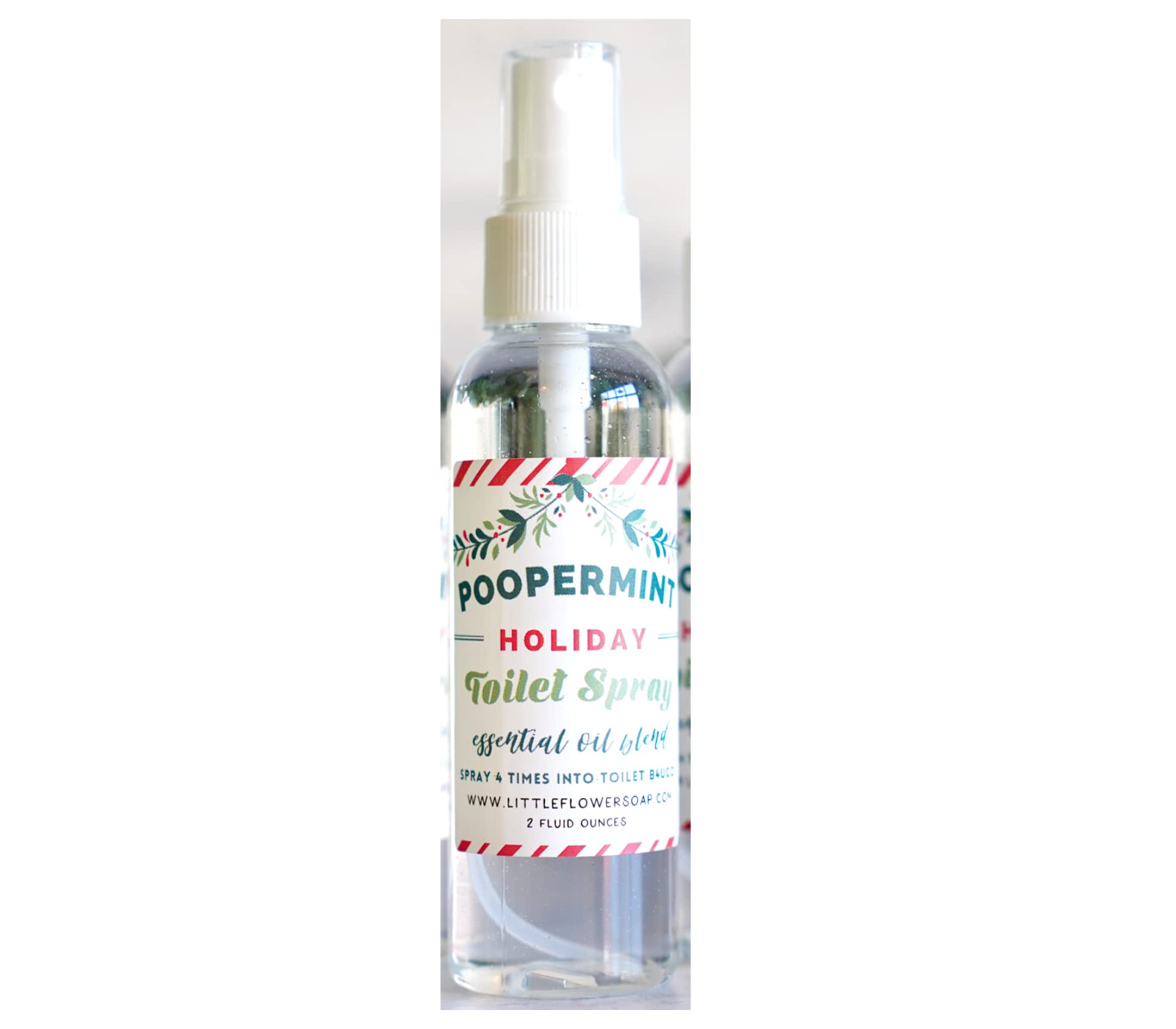 Peppermint scented toilet spray 2oz unit