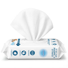 POOPH® Pure Wipes™ odor eliminating fragrance free packaging