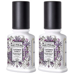 PooPourri Before You Go Spray Lavender Vanilla 2-count 2oz bottles