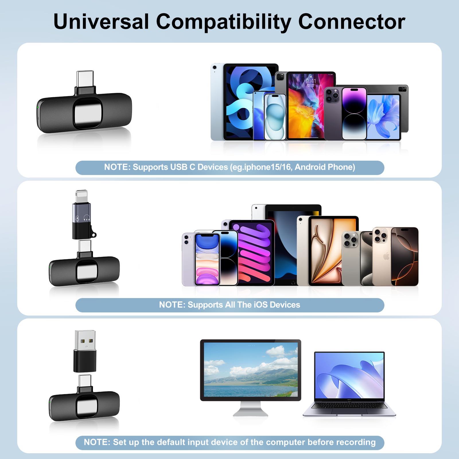 User manual included with PoP voice lavalier microphone