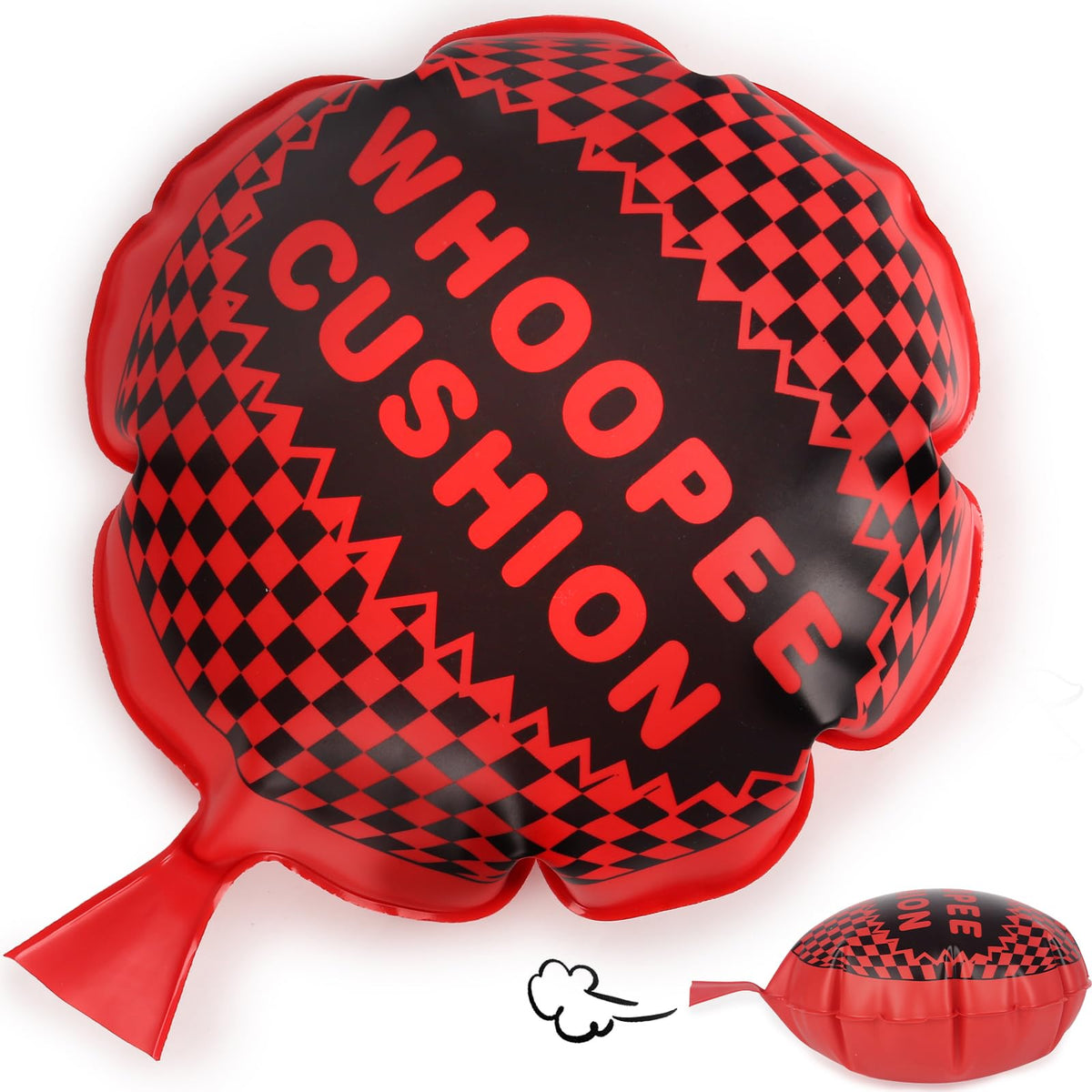 POPLAY Whoopee Cushion 10 inch size and label