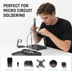 C210 tips included with POPULO X4 FlashBolt Soldering Iron Kit