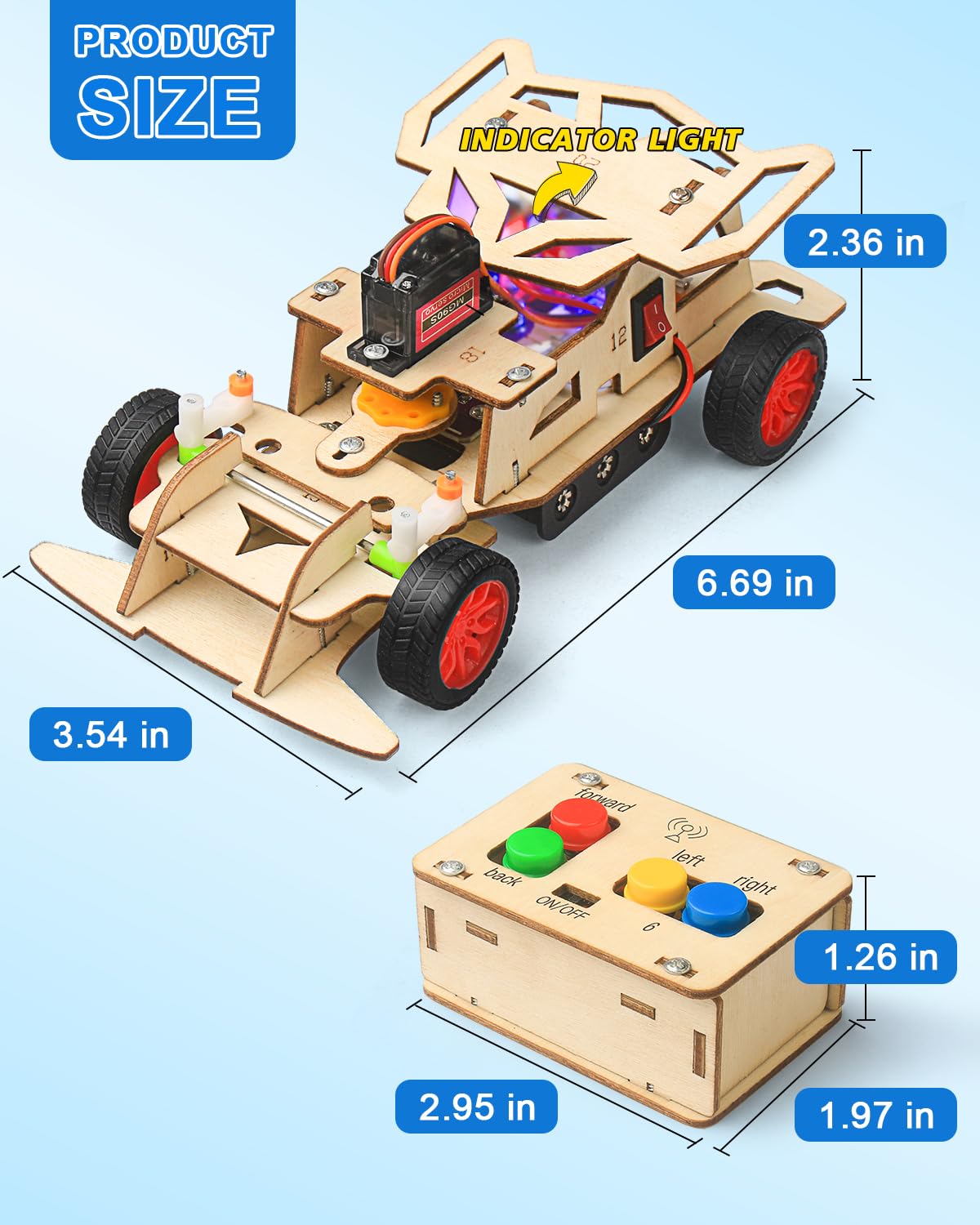 Creative design options for coloring in Poraxy STEM kit
