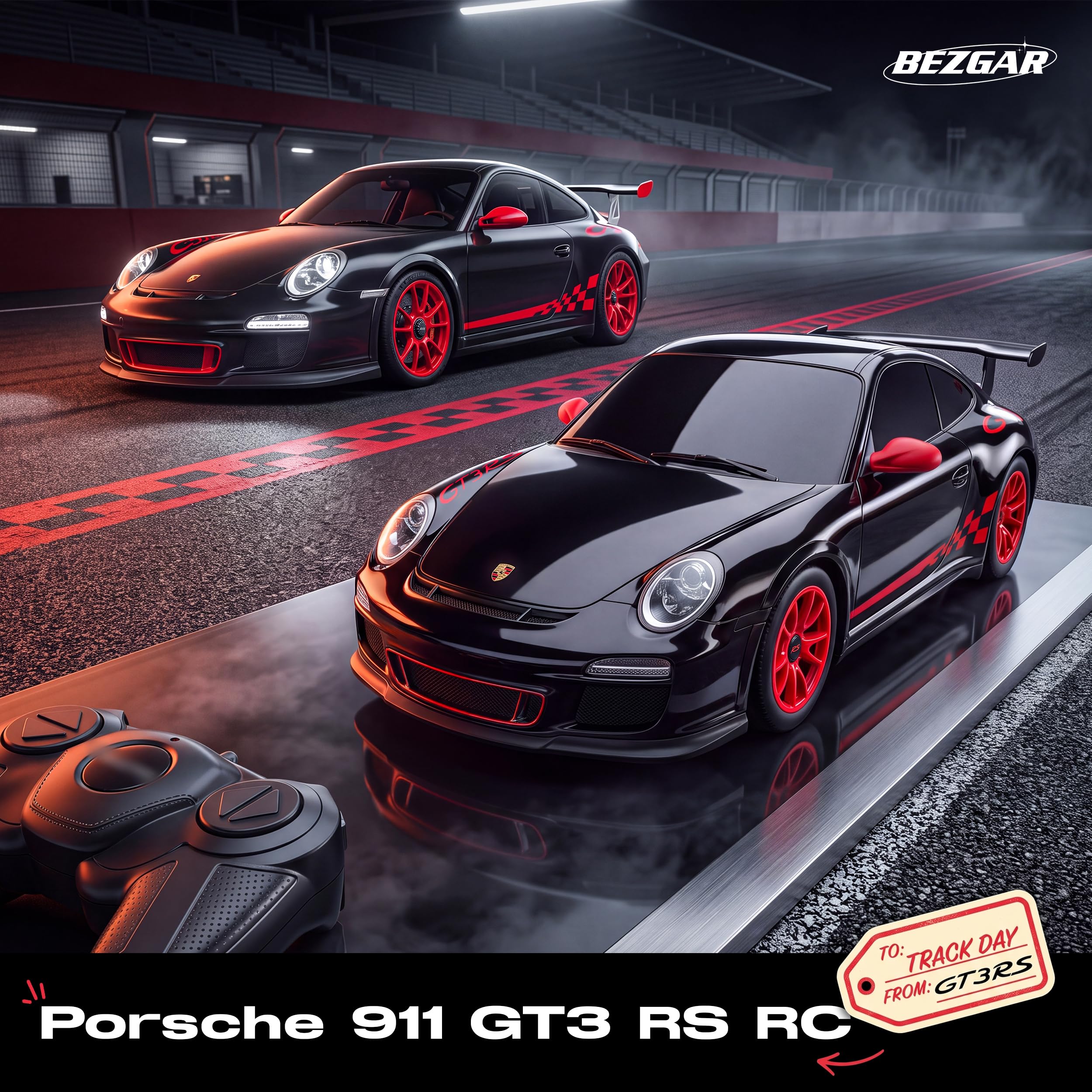 Porsche RC Car 2.4GHz radio control detail