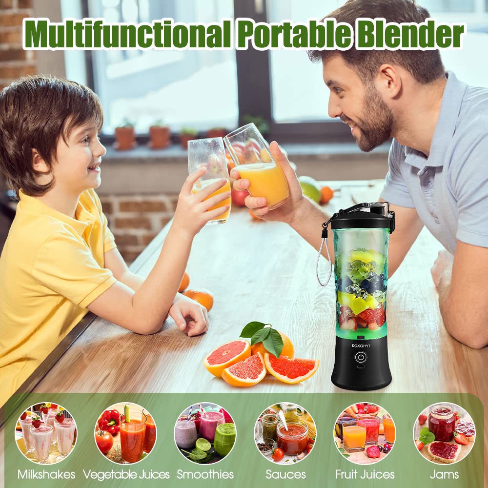 600ml capacity portable blender for smoothies and juices
