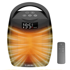Portable Ceramic Space Heater 1500W compact unit with handle