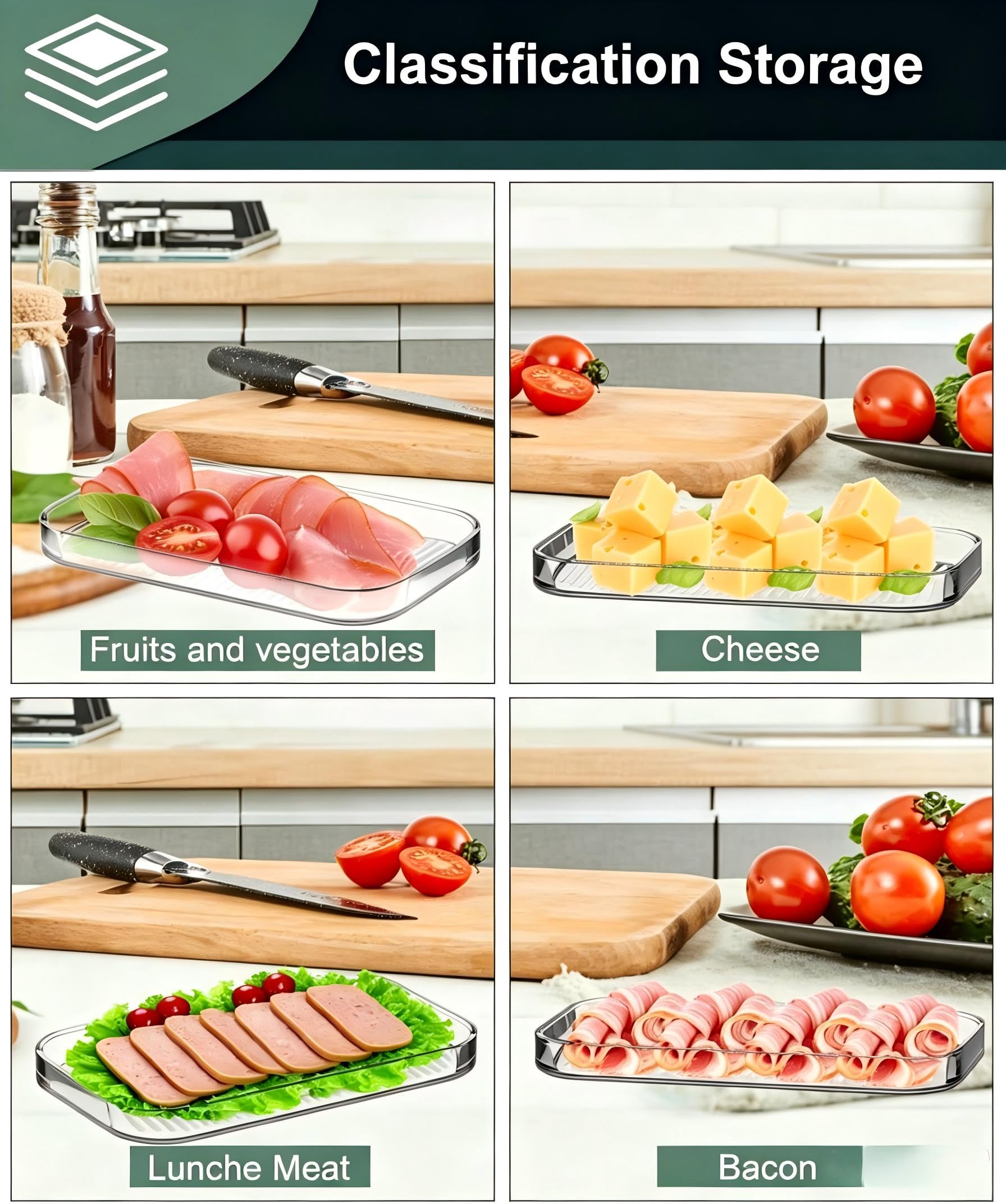 Portable and lightweight deli meat and cheese container for outings