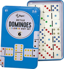 Family friendly domino game for ages 8 and up