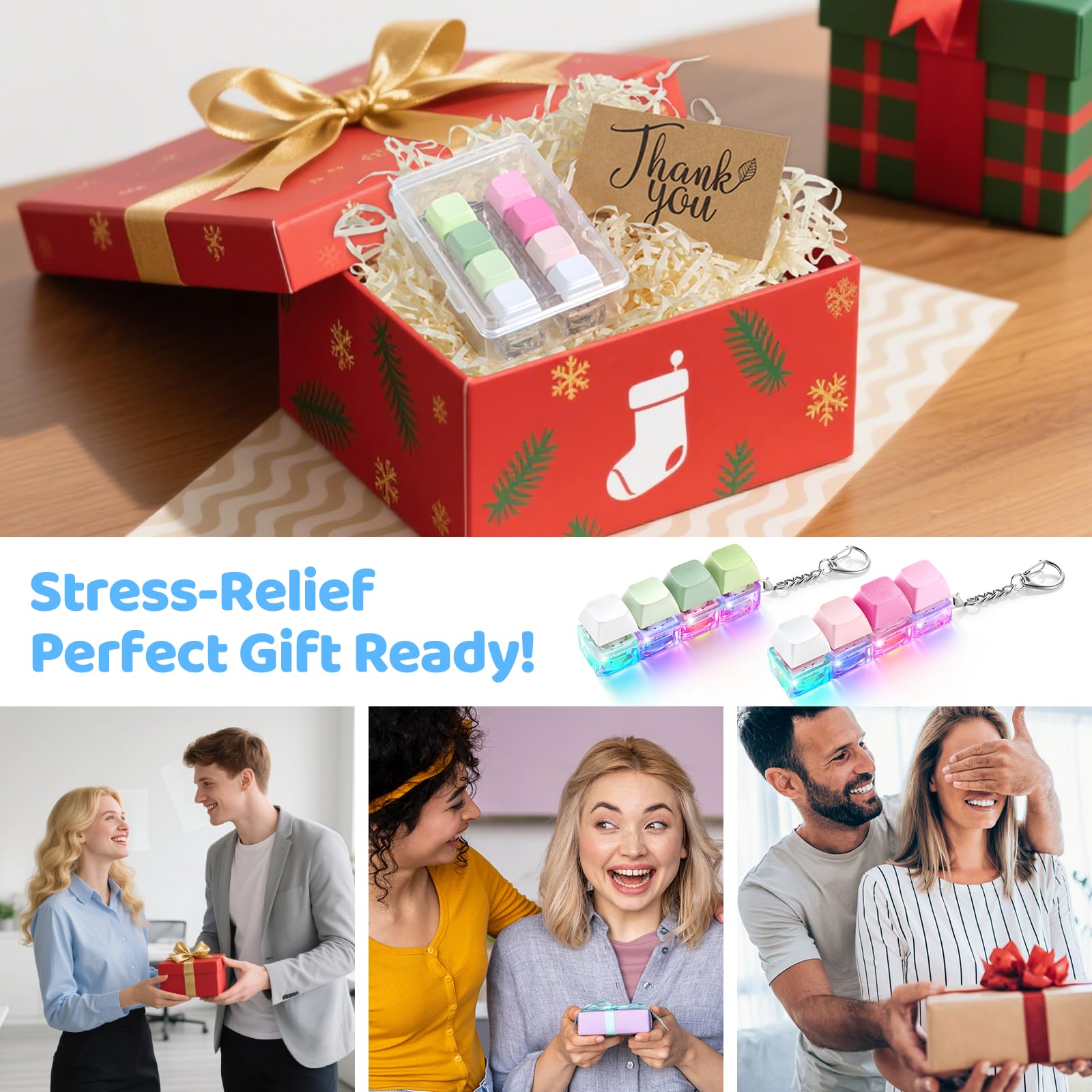 gift ready packaging box and card