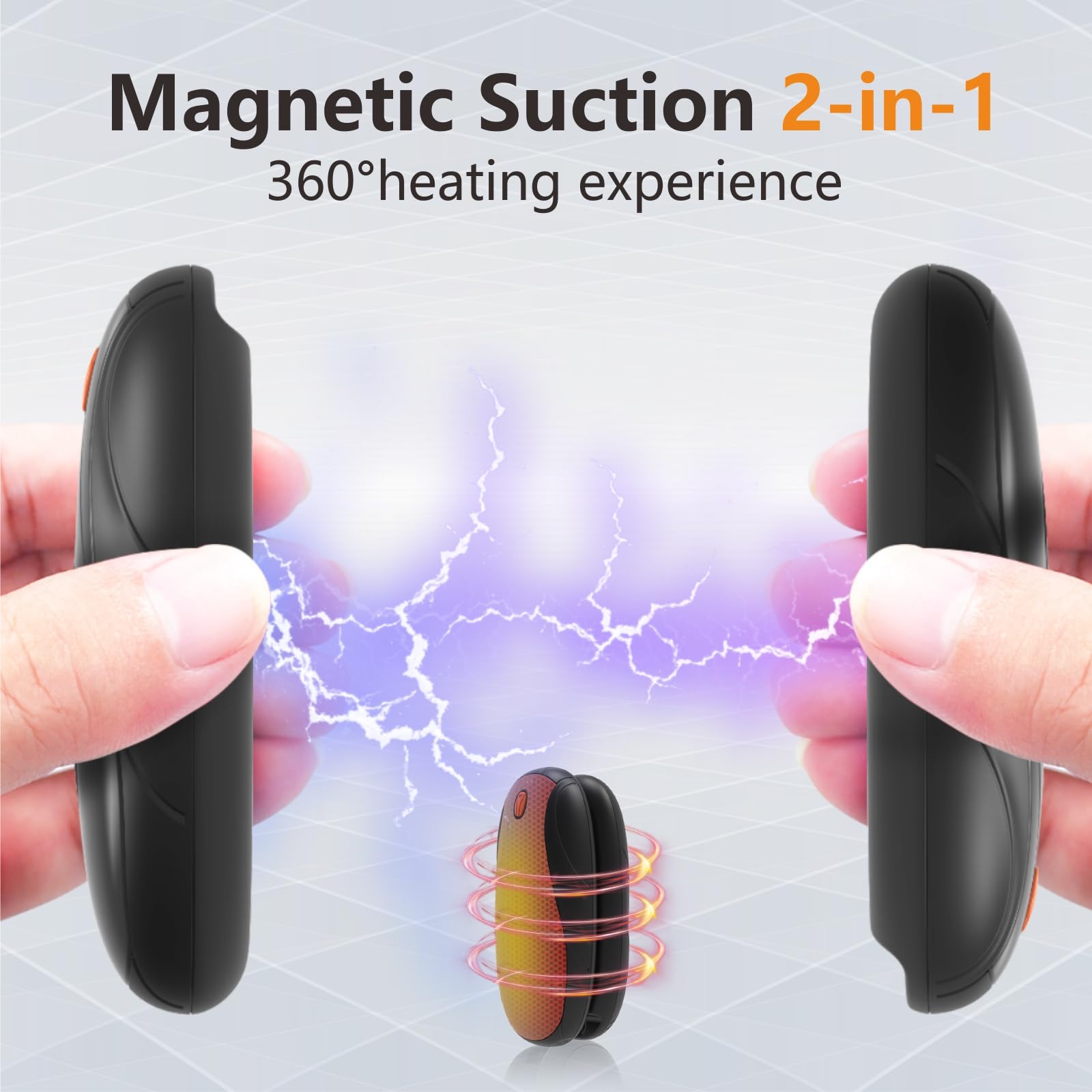 Portable heater hand warmers suitable for outdoor use