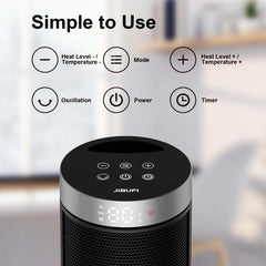 Portable indoor heater remote control image