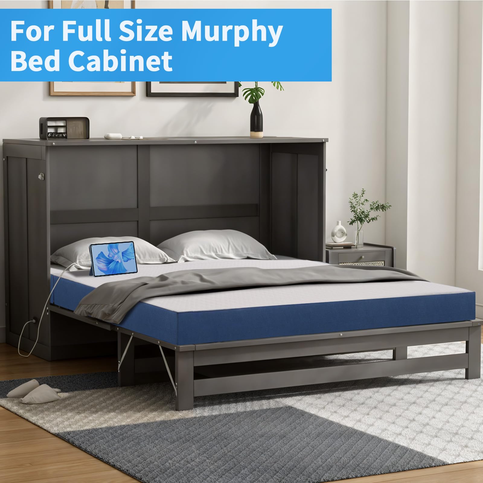 Carry handle on foldable CYMULA mattress