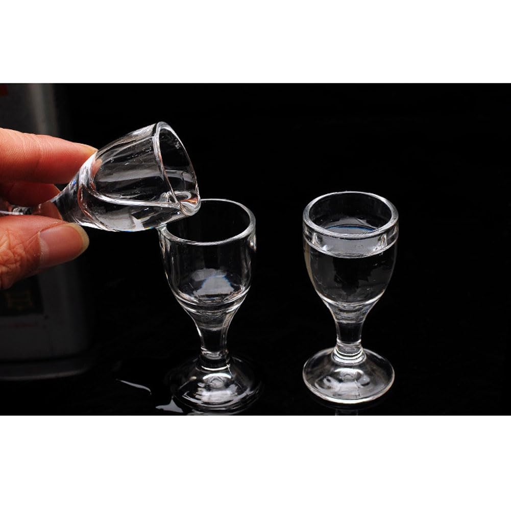 six pack clear mini glass cups esowemsn