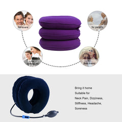 Compact cervical brace for neck and shoulder relief