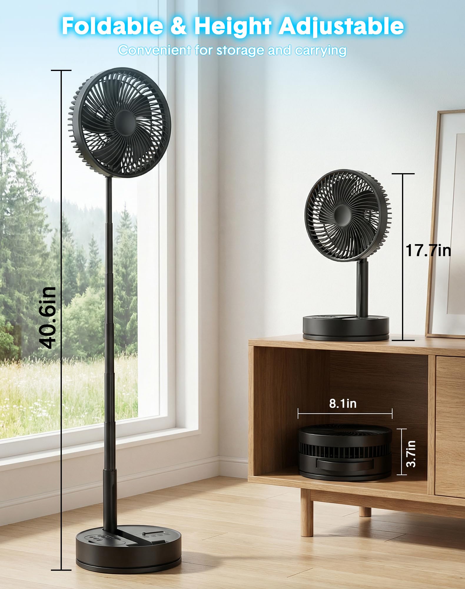 Remote control with oscillation and timer