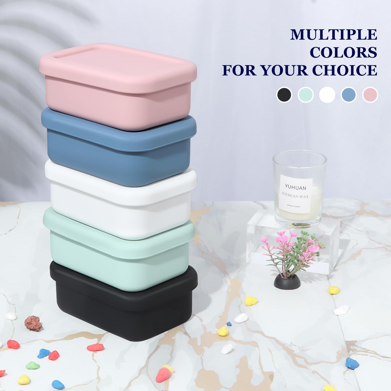 Portable soap container suitable for travel carry-on bags