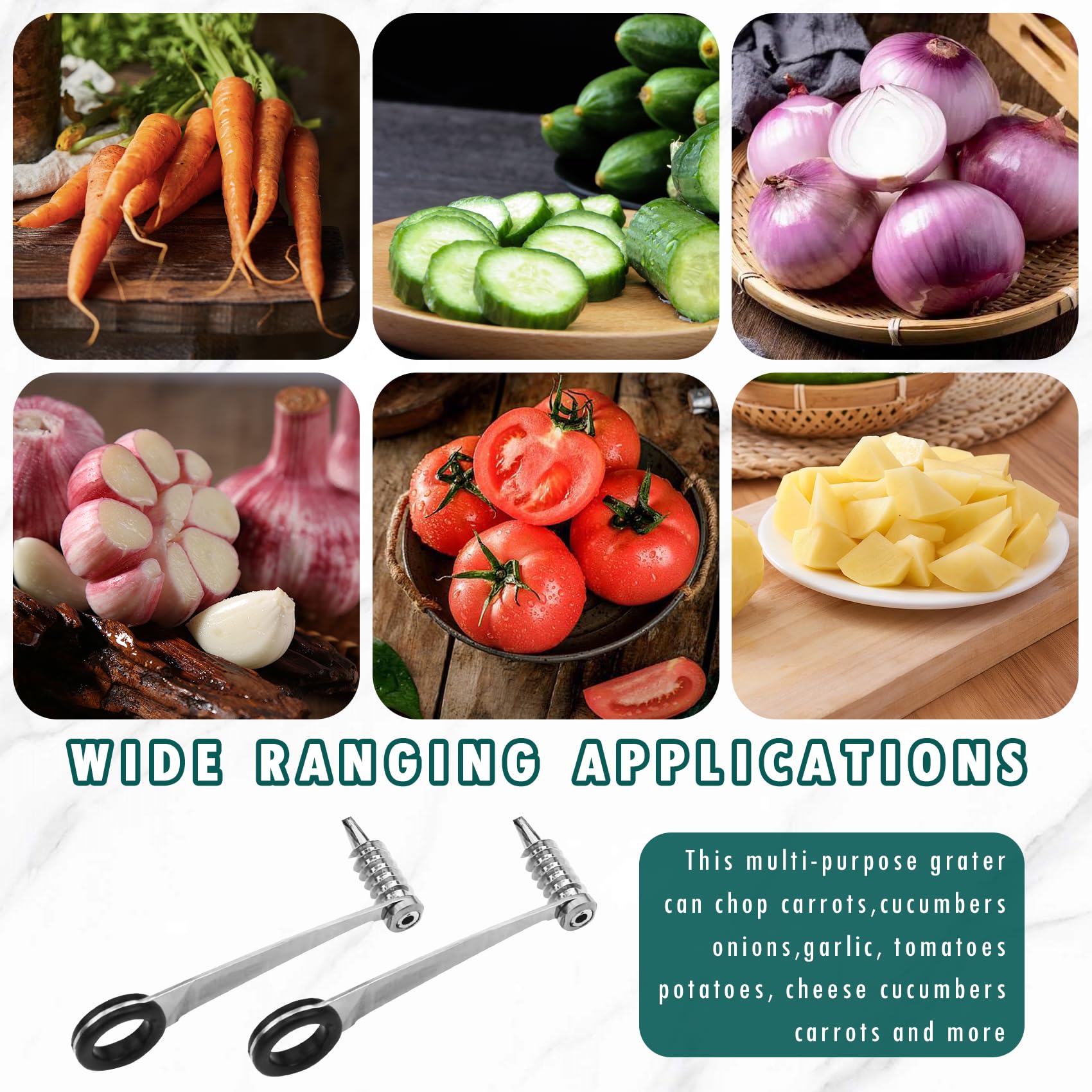 Portable spiral vegetable cutter in Casbomy line