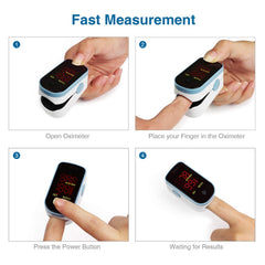 Portable SpO2 monitor compact design for travel