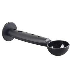 Flat bottom standing coffee scoop suitable for 49mm portafilters