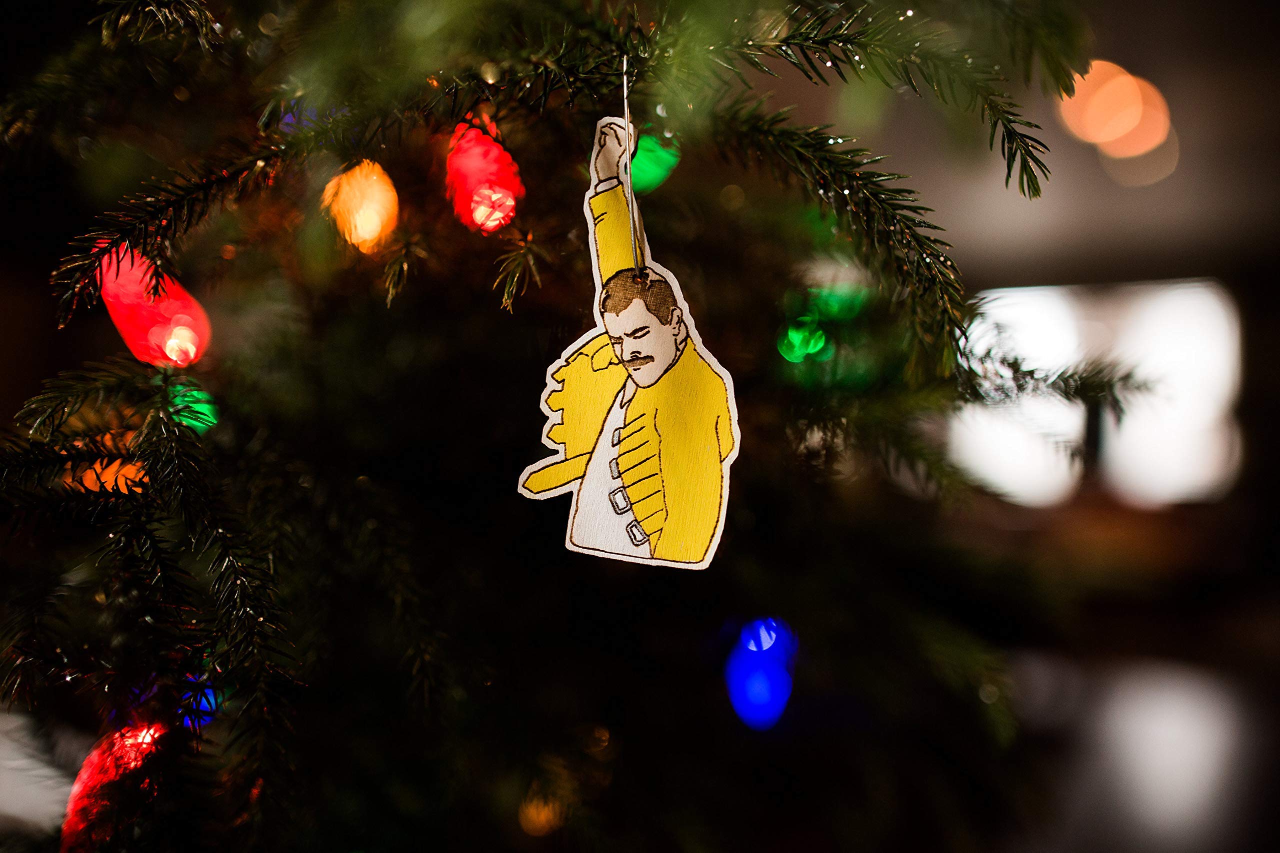 3x2 inch Mr Fahrenheit ornament size reference