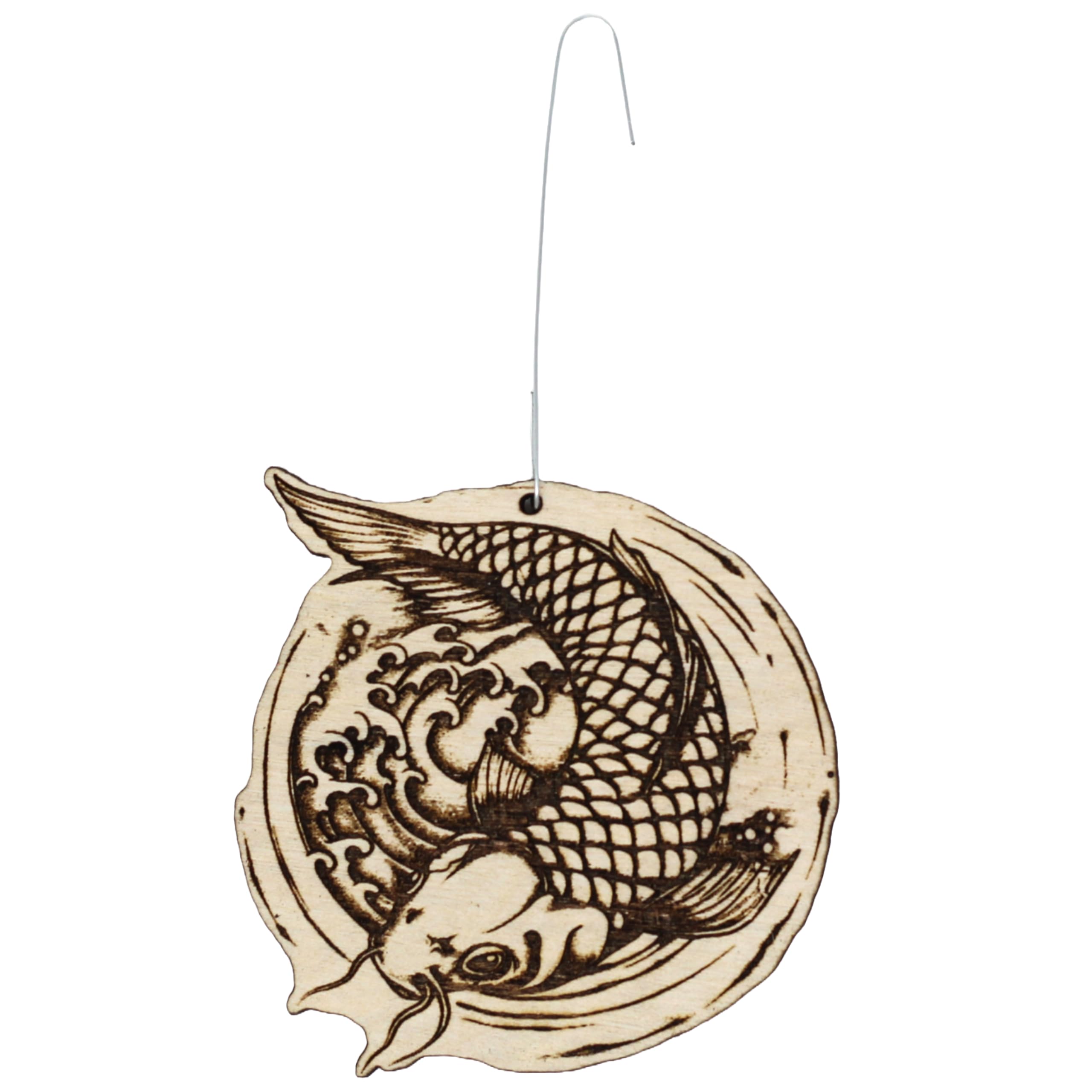 Customizable ornament magnet option and essential oil scent